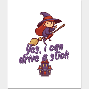 Yes, i can drive a stick Posters and Art